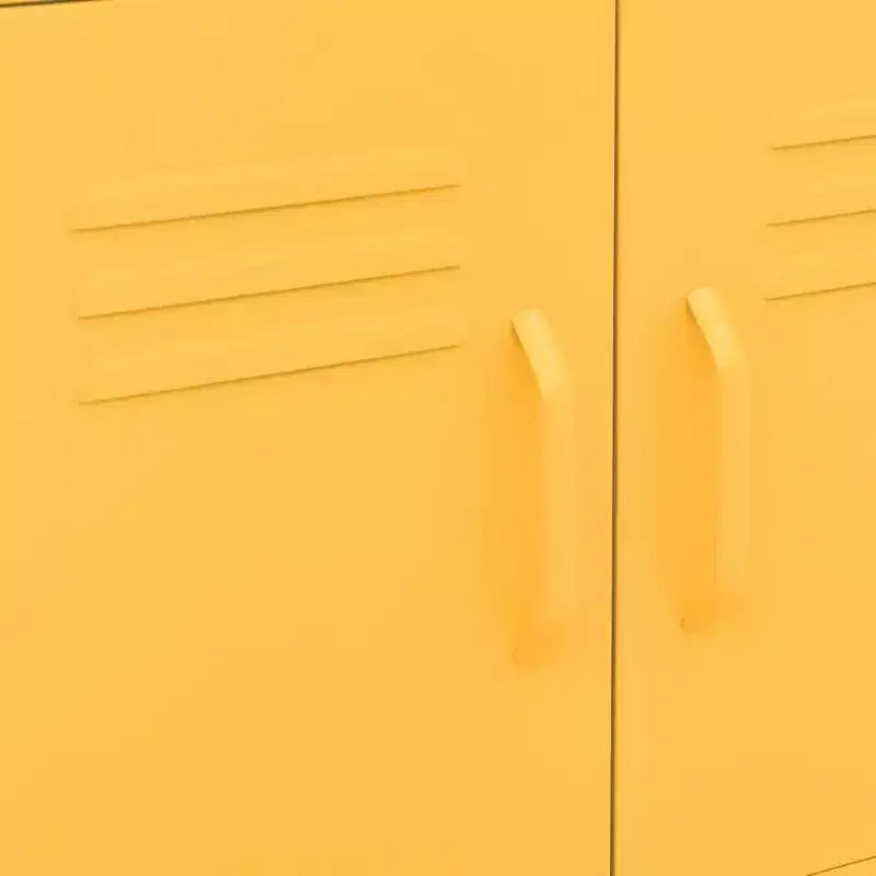 Armadio Contenitore in Acciaio con Ruote, 2 Ante, 9 Colori, Montaggio in 1 Persona