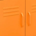 Armadio Contenitore in Acciaio con Ruote, 2 Ante, 9 Colori, Montaggio in 1 Persona
