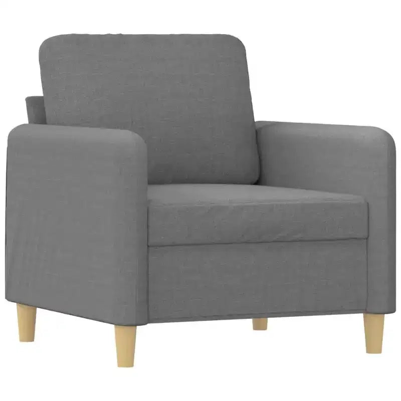 vidaXL Sofa Chair Living Room Accent Upholstered Chair with Armrest Fabric