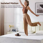 Materasso matrimoniale Sailvan 12 pollici, materasso in memory foam con gel rinfrescante in scatola, materasso da letto con scarico della pressione e isolamento del movimento