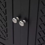 Mobile bagno con doppio lavabo da 150 cm, autoportante, per 2 persone – Nero / Verde scuro
