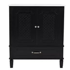 Mobile bagno con doppio lavabo da 150 cm, autoportante, per 2 persone – Nero / Verde scuro